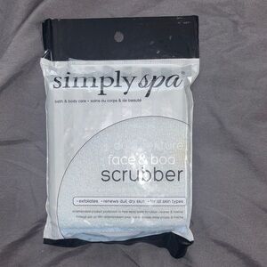 Simply Spa Dual Texture Face & Body Scrubber